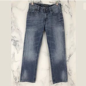 AFFLICTION Black Premium Grant Style Mens Jeans